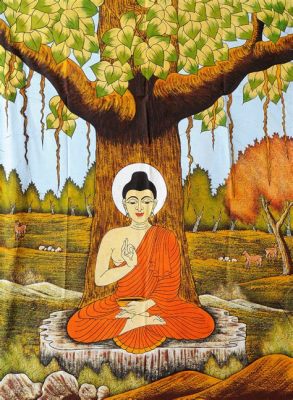 What is the Significance of the Bodhi Tree in Buddhist Art? And How Does It Intersect with Meditative Practices?